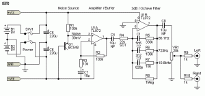 Pink Noise Generator for Audio Testing