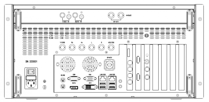 RDL-320 Tv Signal Tester Transmission System Energy Efficiency And Display Performance Test 1