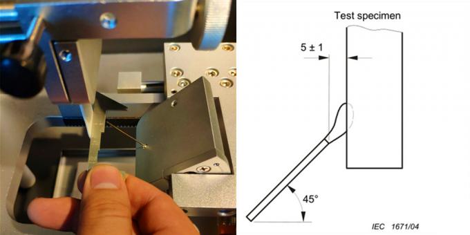 IEC60695-11-5 Needle Flame Tester,Flammability Testing Equipment 1