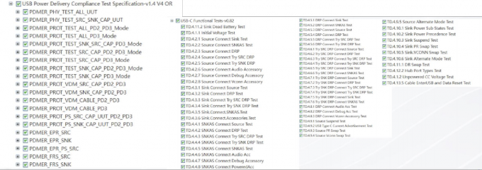 Iec 62680- 1-2 / Iec 62680- 1-3 Usb Type-C Compliance Testing Plan 11