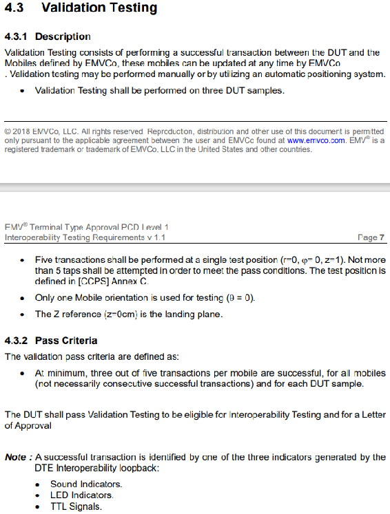 Emvco Terminal Product Interoperability Test System / Emvco L1 Contactless Test Solutions 2