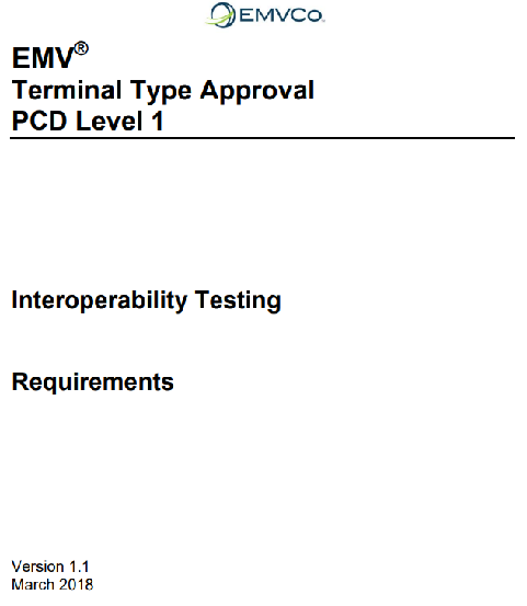 Emvco Terminal Product Interoperability Test System / Emvco L1 Contactless Test Solutions 1