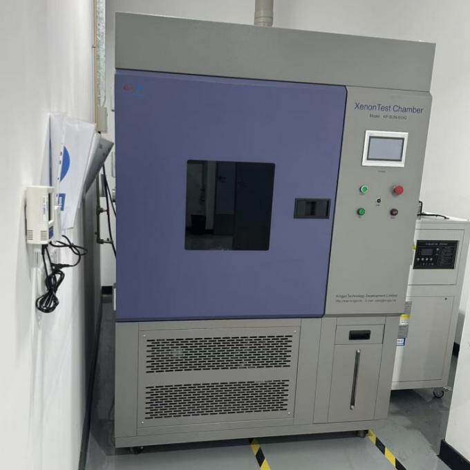 UV Radiation Test Equipment , Xenon Test Chamber Long Lamp Life 1200h 0