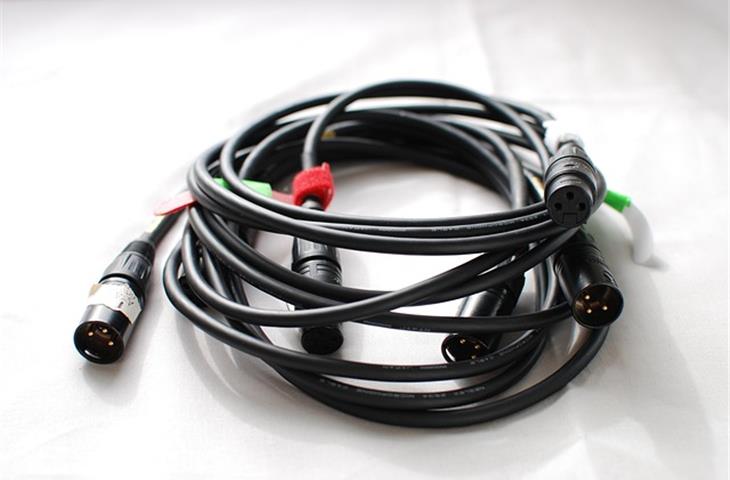 metal spring head audio cable