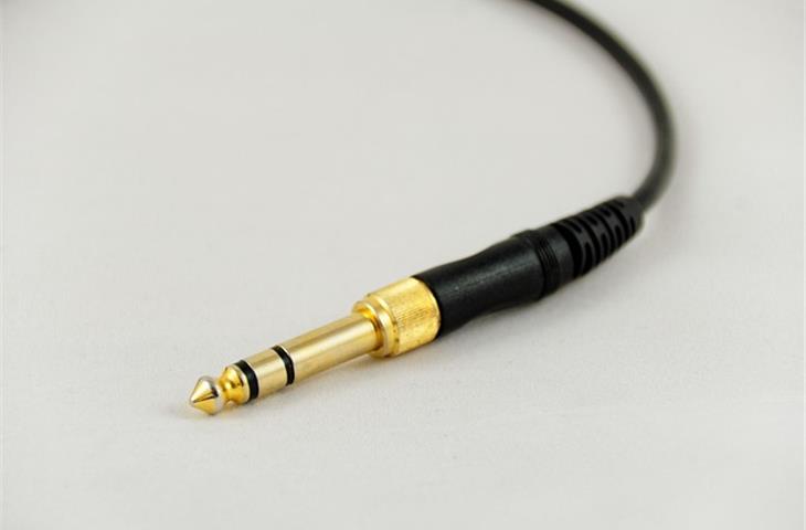 metal spring head audio cable